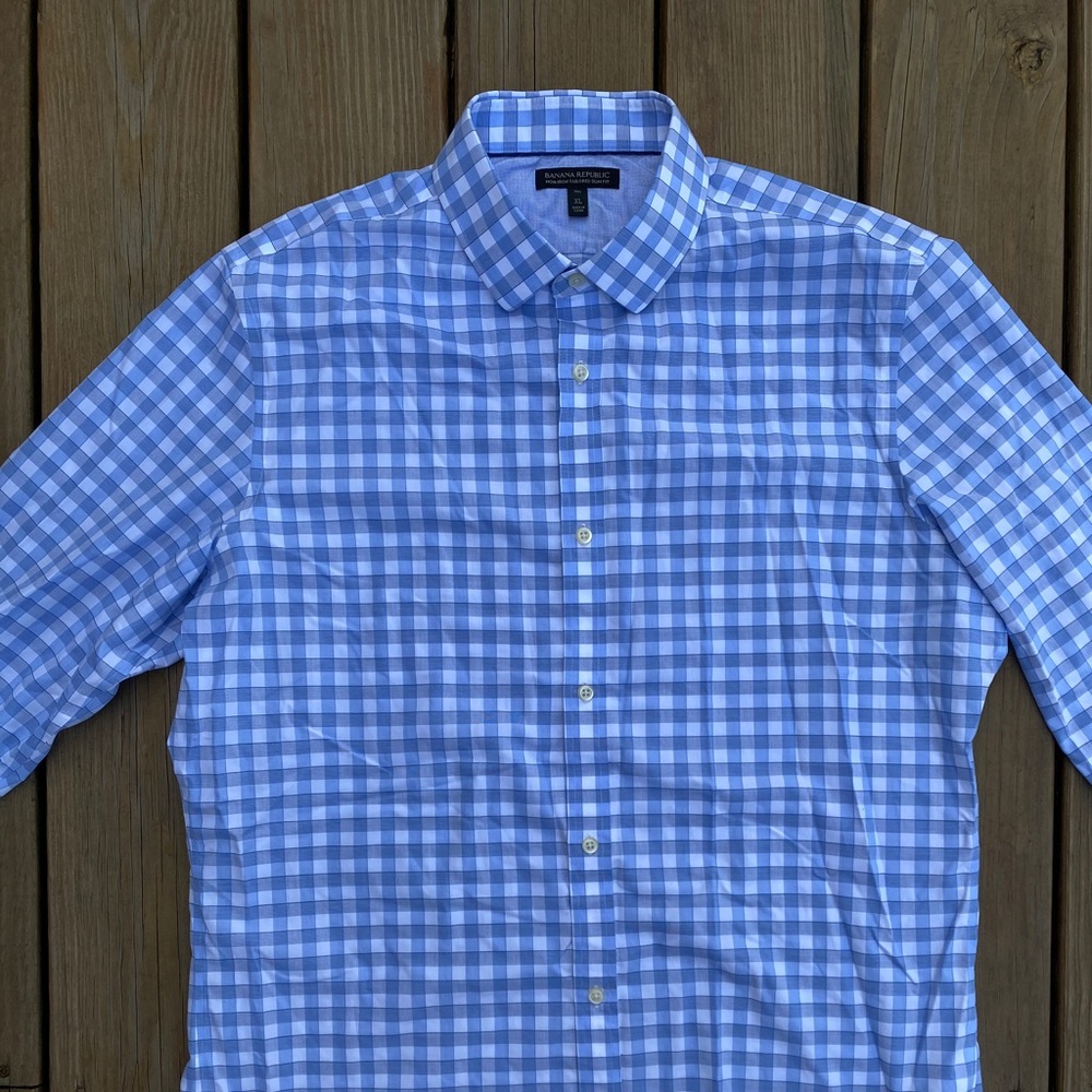 Banana Republic Tailored Slim Fit Dress Shirt XLT